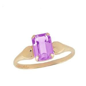  10K Gold Teens June Birthstone Ring (size 4 1/2) Jewelry