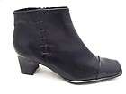 Ladies Black Ankle Boots Life Stride 8M  