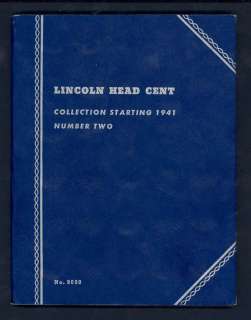 Here is a LINCOLN PENNY COLLECTION with 51 coins dated 1941 1958
