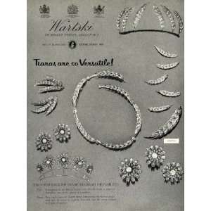  1971 Ad Wartski Antique Diamond Tiaras Hair Jewelry 