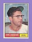 Earl Torgeson d 90 3x5 signature 1961 Yankee  