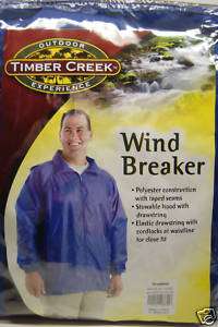 Timber Creek Outdoor Experience Men’s Blue Windbreaker  