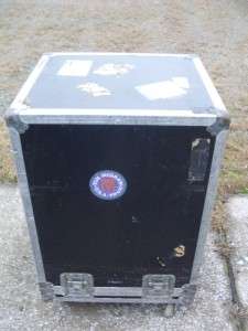 Large Road Case with Casters Great for Guitar Amplifier etc.  