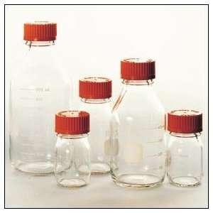 Pyrex Brand Reusable Media/Solution Bottles, 100mL  
