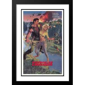  Tigershark 20x26 Framed and Double Matted Movie Poster 