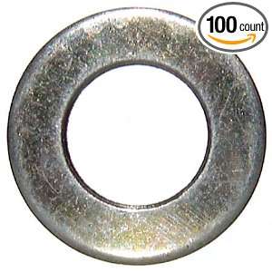M10 Bolt Size, Alloy Metric Flat Washers (100 Per Package)  