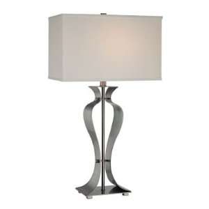   Source LS 21243PS Gada Contemporary / Modern Chrome 1 Light Table Lamp