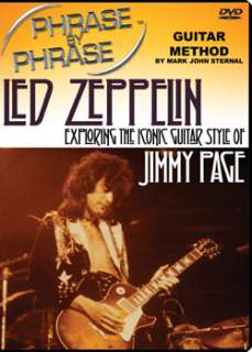 Guitar Method DVD Led Zeppelin Jimmy Page Style Lessons  