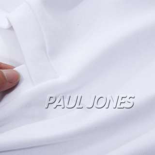 100%Cotton PJ Men’s Muscle Deep V Neck Basic Tee,Long Sleeve T Shirt 