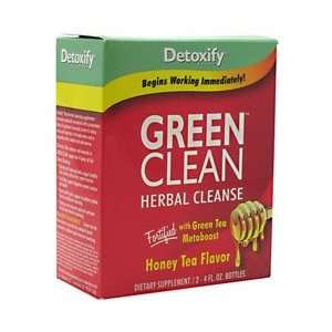 Detoxify LLC Green Clean   Honey Tea   2 ea  Grocery 
