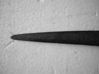 Old straight keris Sumbawa Sepukal kriss kris 17th century rare pamor 