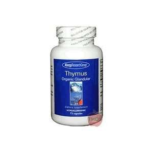 Allergy Research Group   Thymus Caps   75