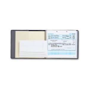  Easy Record Checkbook with Black Cover