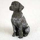 German Shorthaired Pointer Mini Resin Dog Figurine Statue Hand Painted 