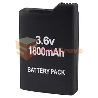Travel Charger Power Adapter + Battery For PSP 1000 Fat  