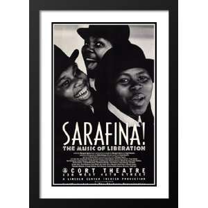  Sarafina (Broadway) 32x45 Framed and Double Matted 