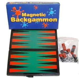  Magnetic Backgammon Travel Size Toys & Games
