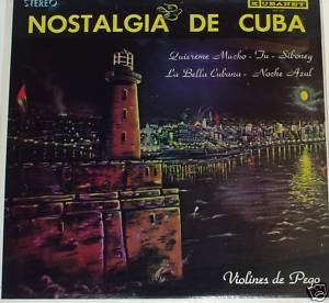 LOS VIOLINES DE PEGO/NOSTALGIA DE CUBA LP  