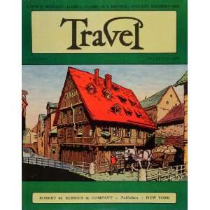 1928 Cover Travel Ulm Germany Agriculture Chalet Home Architecture 