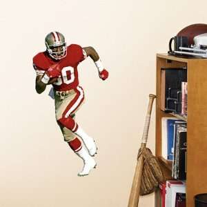  Jerry Rice Fathead Wall Graphic Junior Size Sports 