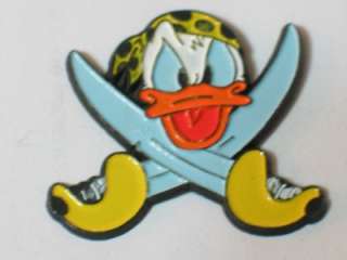 Donald Duck the Pirate Disney Lapel Pin  