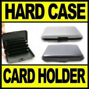 RFID Blocking Hard Case Holder Business Credit Wallet ID Aluminum 
