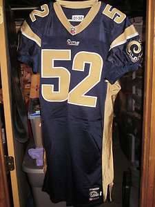  Rams Tommy Polley Rookie and Super Bowl Year Jersey Game Used 2001 01