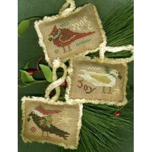  Merry Birdies   Cross Stitch Pattern Arts, Crafts 