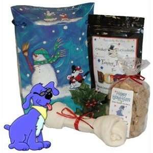  No Peeking Dog Holiday Gift  Basket Theme CONGRATULATIONS 