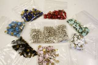 Complete Sets of Metal Snaps, many colors to choose from   100 sets 