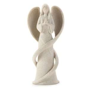  Stone Finish Angel Figurine