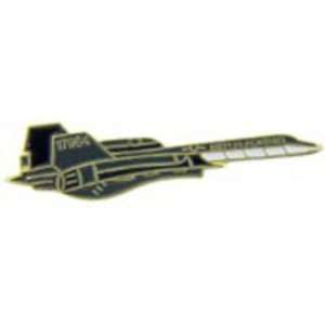  SR 71 Blackbird Airplane Pin 1 1/2 Arts, Crafts & Sewing