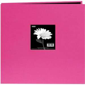  Book Cloth Cover Postbound Album With Window 8X8