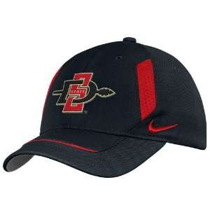  Nike San Diego State Aztecs Black Campus Adjustable Hat 