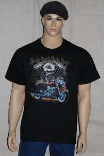 Motorcycle For the People Biker T Shirt  