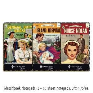   Harlequin Notables Nurses Matchbook Note Pads (14108)