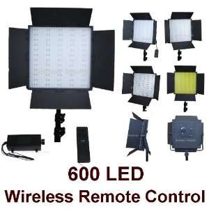  Photography Photo 600 Led Light with Wireless Remote Dimmer Control 