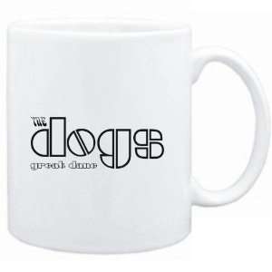  Mug White  THE DOGS Great Dane / THE DOORS TRIBUTE  Dogs 
