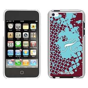  Girly Grunge H on iPod Touch 4 Gumdrop Air Shell Case 