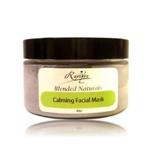  Blended Naturals Calming Clay Facial Mask, 4oz Health 