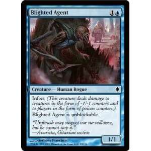  Magic the Gathering   Blighted Agent   New Phyrexia Toys 