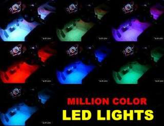 Has Three Color Led Bulbs   Red, Blue & Green And Makes 7 Color By 