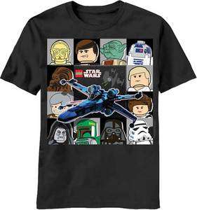 Lego Star Wars X Wing Chase Black T Shirt  