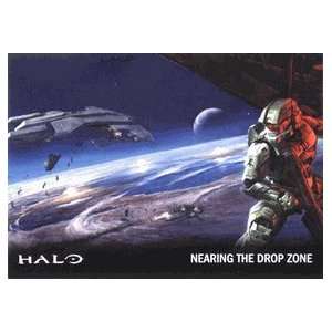   Topps Halo #45 Nearing the Drop Zone Trading Card 