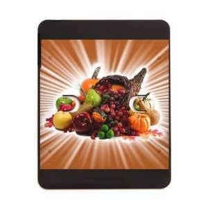   iPad 5 in 1 Case Matte Black Thanksgiving Cornucopia 
