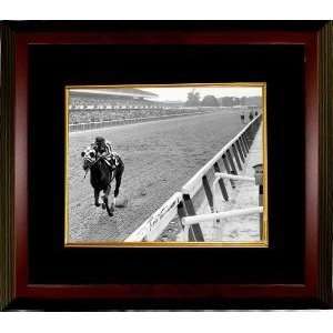  Secretariat Autographed/Hand Signed Belmont Stakes Horse 