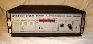 SENNHEISER EM 2004 SK 50 VHF RECEIVER EM2004 Mikroport PLL DIVERSITY 