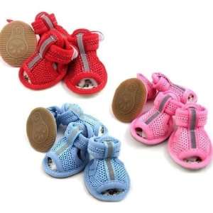 com CET Domain SZ08 XC0902 2 BLUE Cute Dog Shoes Pets Sandals Colored 