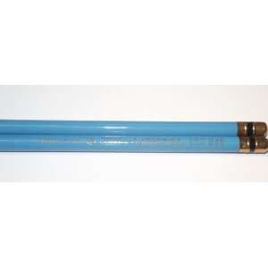  Light Blue Mongol Colored Pencils. 12 Pieces. Vintage 845 