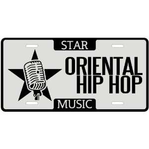  New  I Am A Oriental Hip Hop Star   License Plate Music 